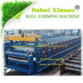 russia type xinnuo c10+c21 double layer roll forming punched ceiling machine